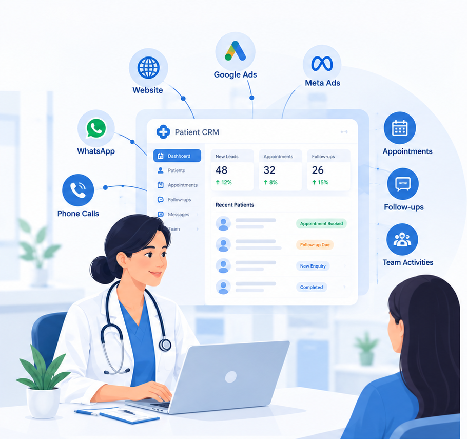 Healthcare CRM software